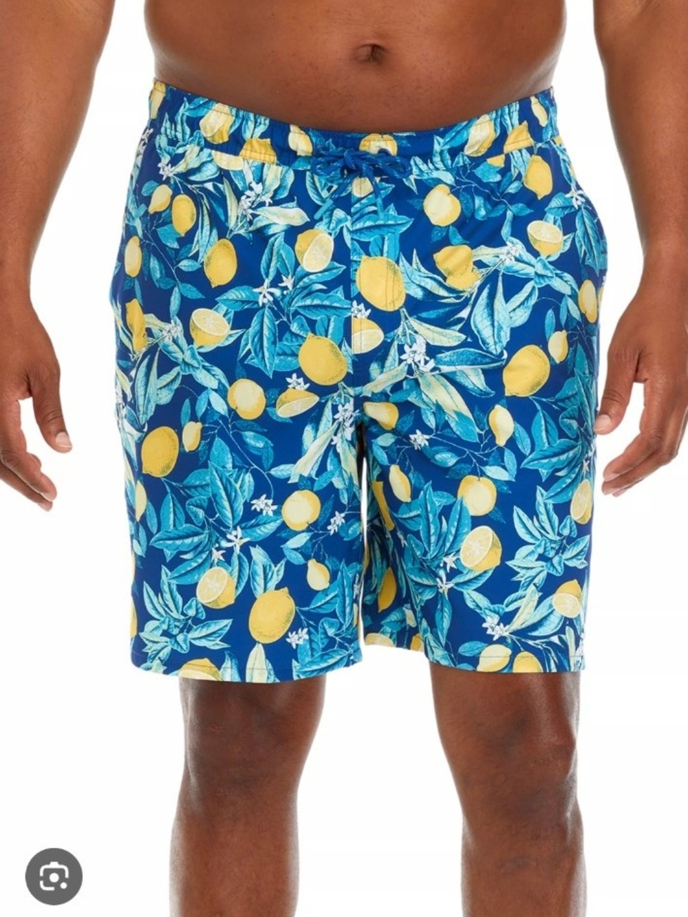 Izod Big & Tall Saltwater Beach Performance Swim Trunks 4X NWT